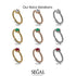 The Braid Ring Ruby Ring- Keira no. 7